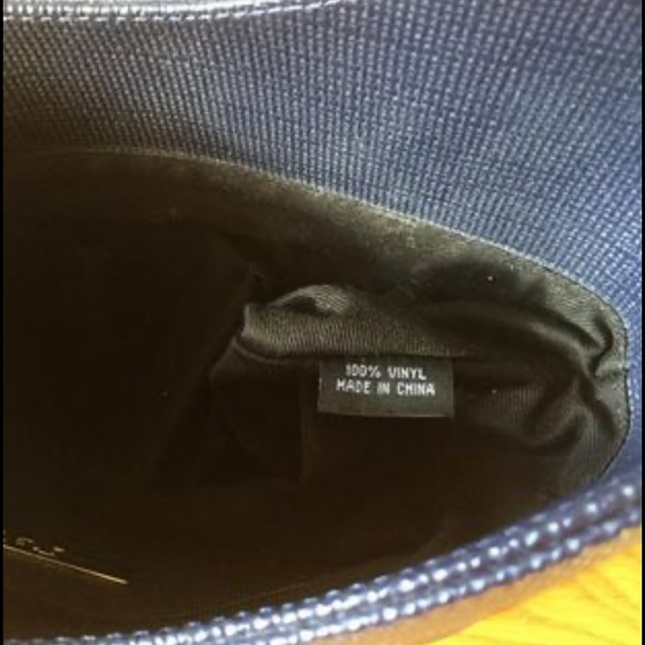 Preston & York shoulder purses navy like new - Picture 10 of 11